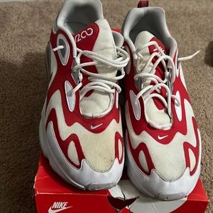 Nike max 200 men size 13 red/white